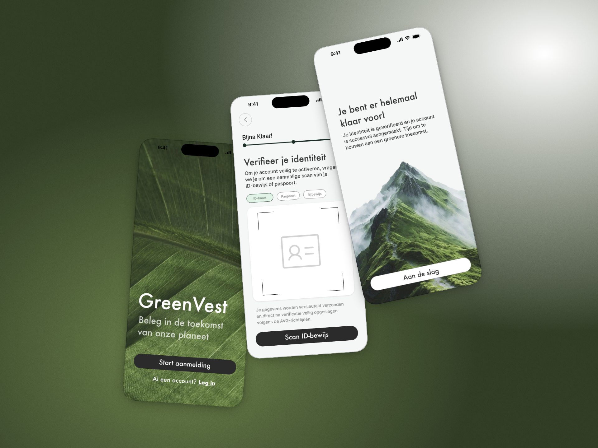 GreenVest Onboarding Flow